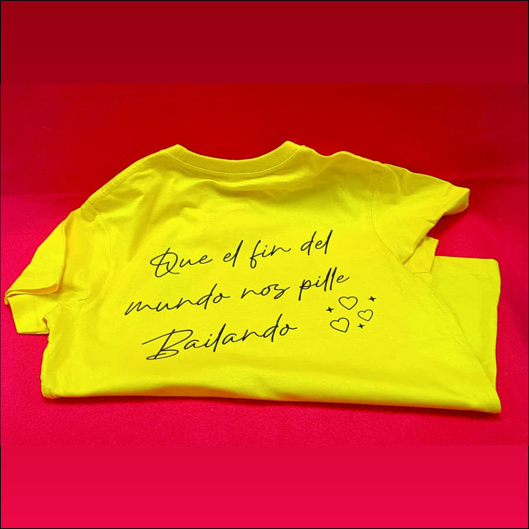 Camiseta fin del mundo